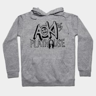 AOKI PLAYHOUSE - EDM rare cartoon edition black Hoodie